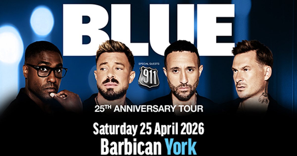 Blue - 25th Anniversary Tour + Special Guests 911