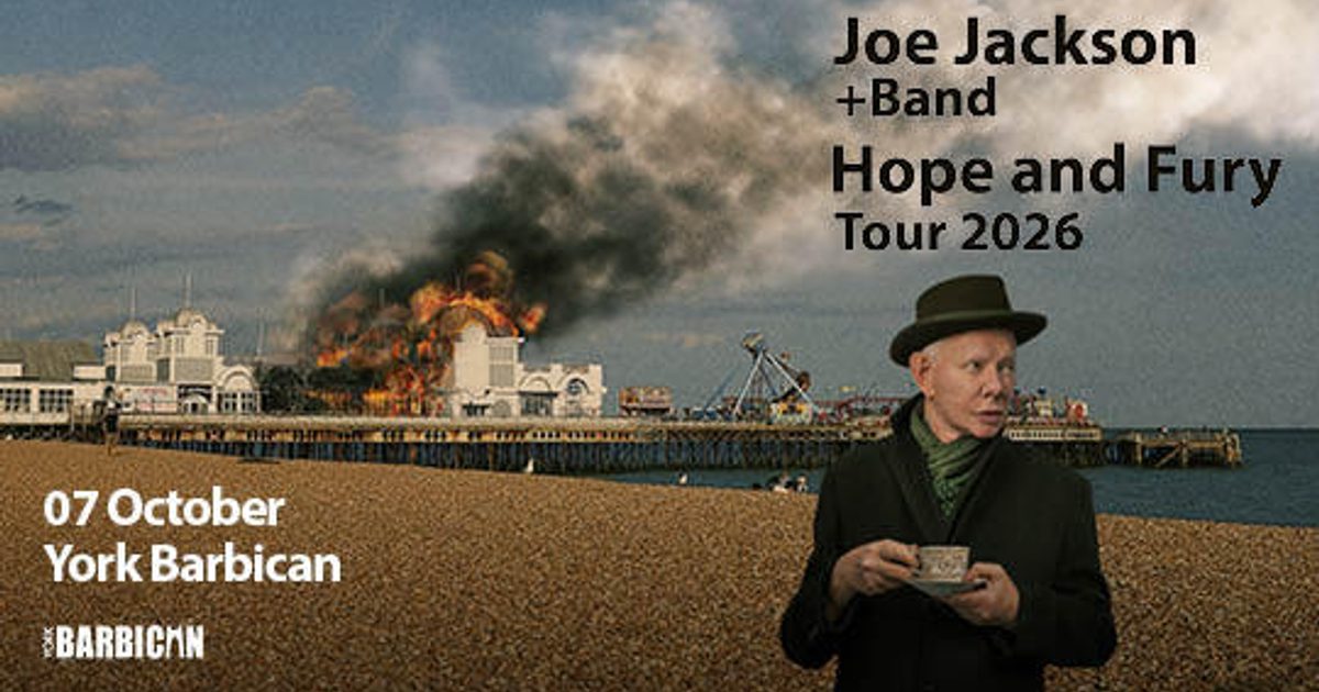Joe Jackson event image at YO10 4NT, York, City of York, England, United Kingdom