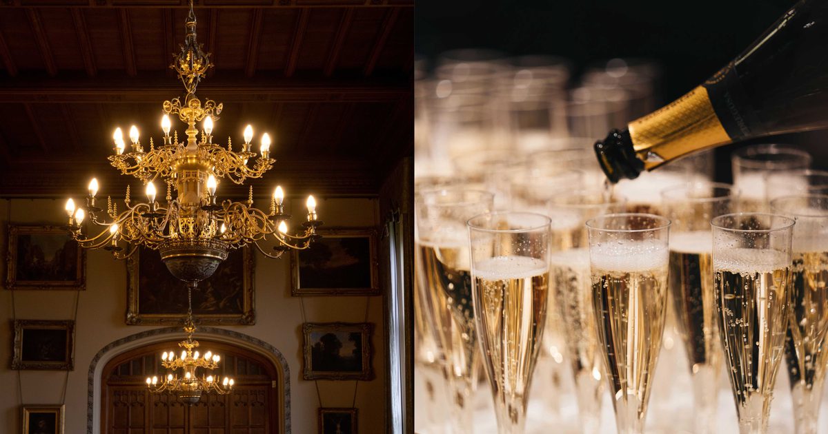 Sparkling Stateroom Dinner at Carlton Towers event image at Carlton Towers Estate