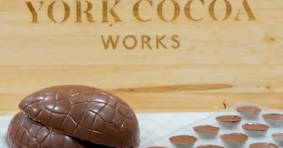 Easter Egg Chocolate Making Masterclass event image at York Cocoa Works