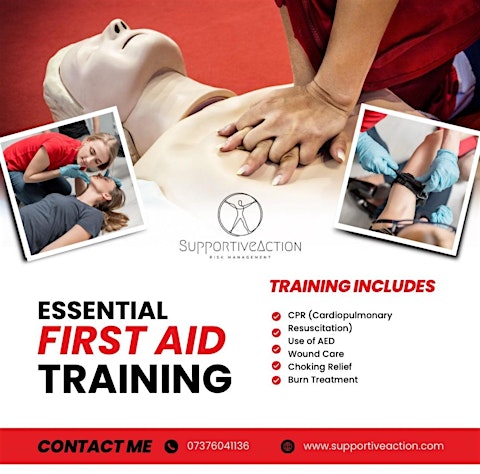 First Aid Basic Life Support Training event image at Innova Care Concepts, Rudgate, Thorp Arch, LS23 7AU, Thorp Arch