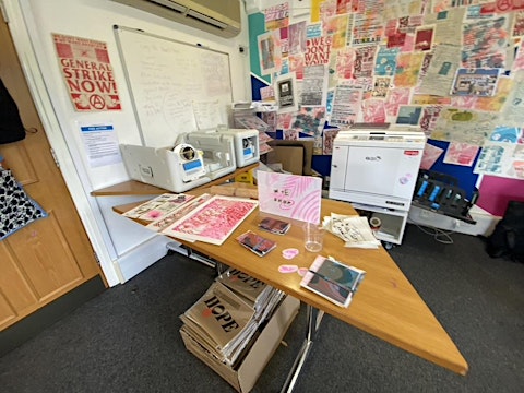 Queer Riso Night event image at Homestead Park, 40 Water End, Clifton, YO30 6WP, Clifton