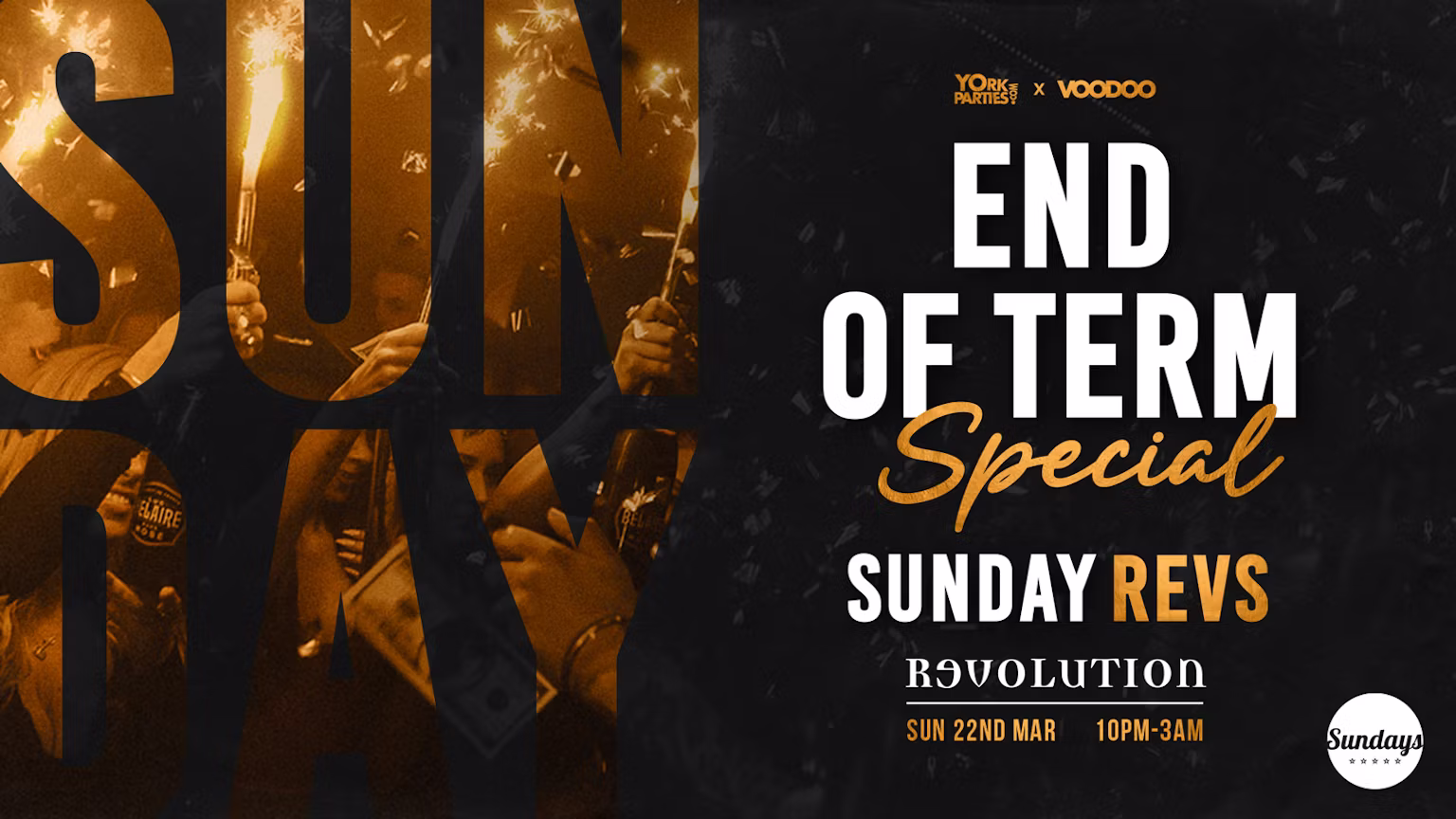 SUNDAY REVS End Of Term Special