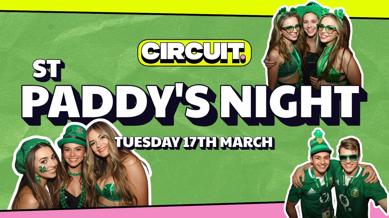 YORK PADDY’S NIGHT 2026 @ Circuit