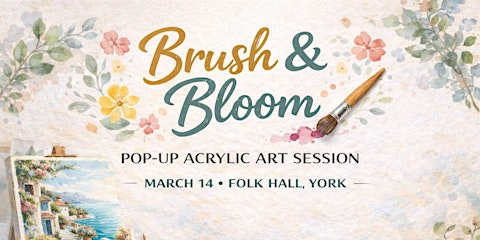 Acrylic Painting Workshop in York | A Gentle Creative Afternoon