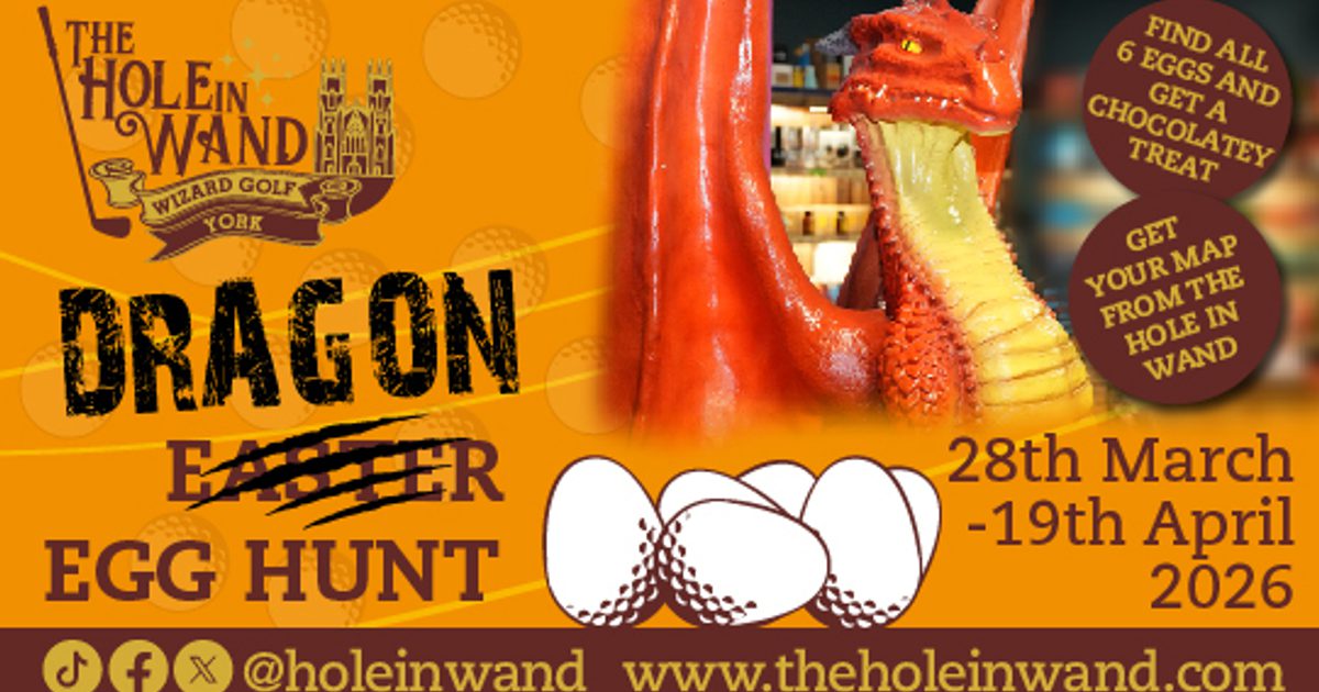 Easter Dragon Egg Hunt event image at Coppergate, York, YO1 9NR, United Kingdom