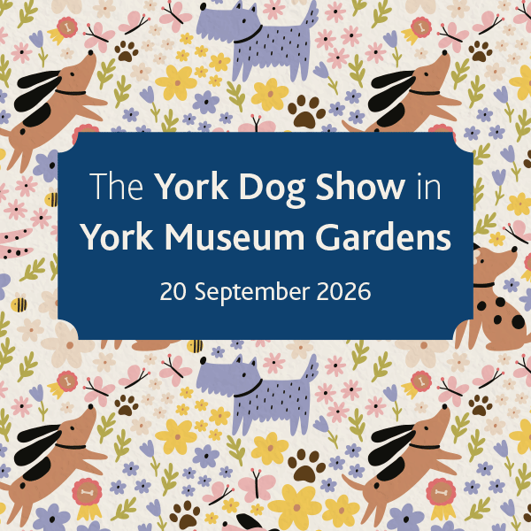 York Dog Show event image at York Museum Gardens