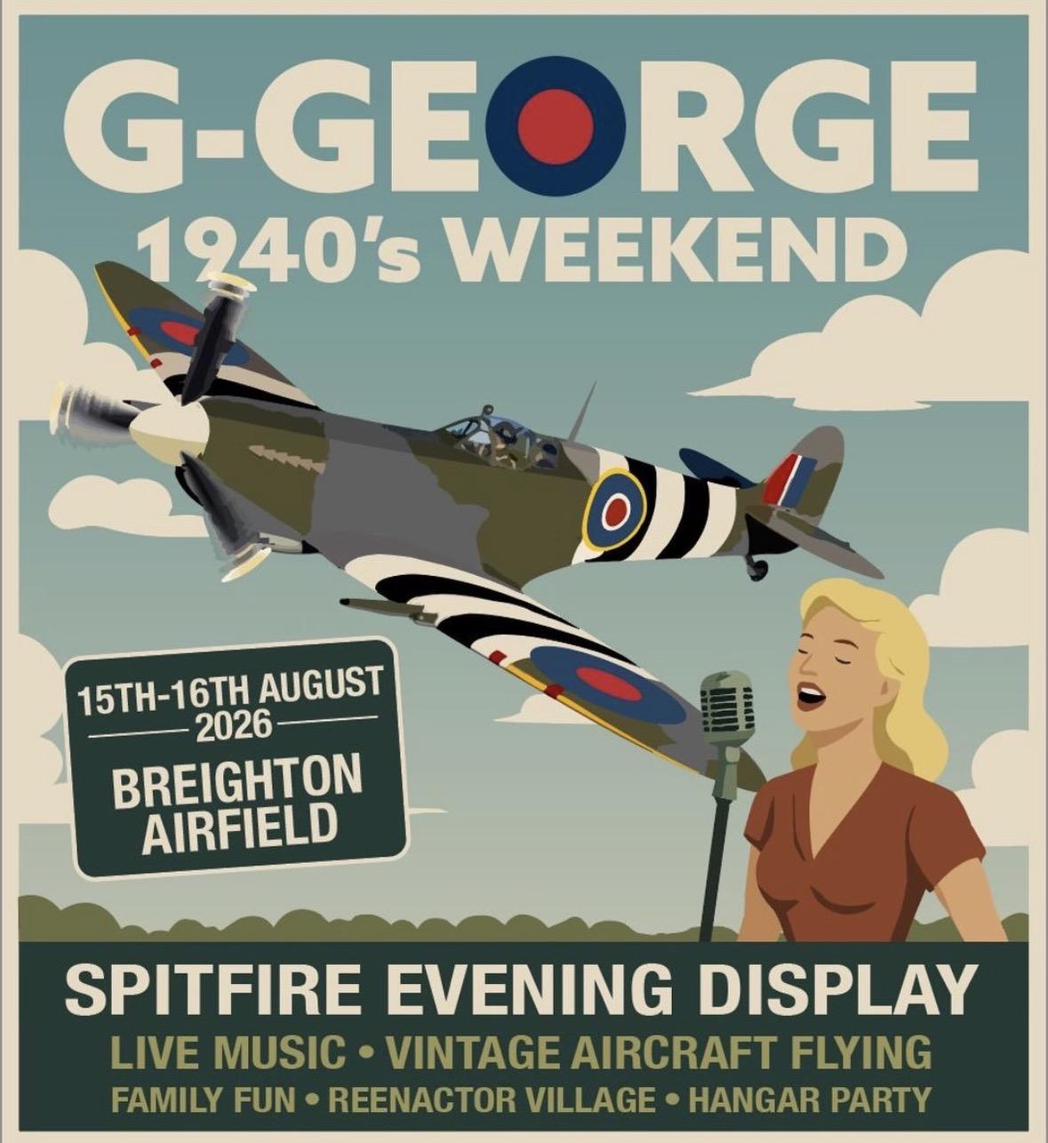 G for George 1940s Weekend 2026