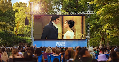 Pride and Prejudice Outdoor Cinema at Castle Howard