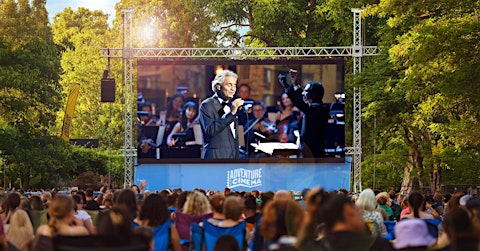 Andrea Bocelli Outdoor Cinema Concert at Castle Howard, York