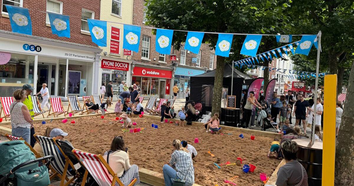 Seaside Fun & Yorkshire Day Market