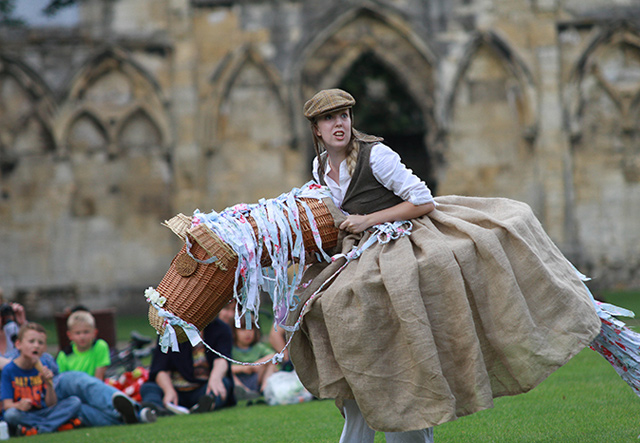 York Mystery Plays at Minster Gardens, Deansgate