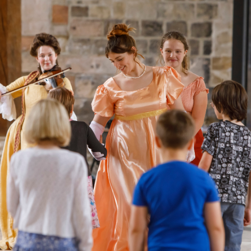 Georgian Dancing for little Lords and Ladies