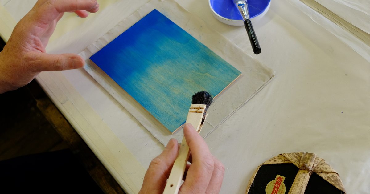 Paddle in the Surf: Mokuhanga Printmaking