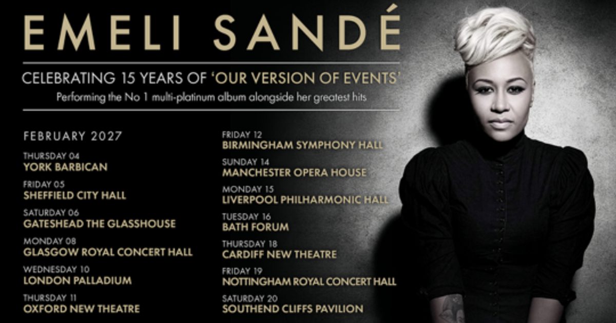Emeli Sandé - Celebrating 15 years of 'Our Version of…